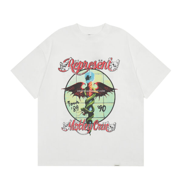 Camiseta REPRESENT - Blanco