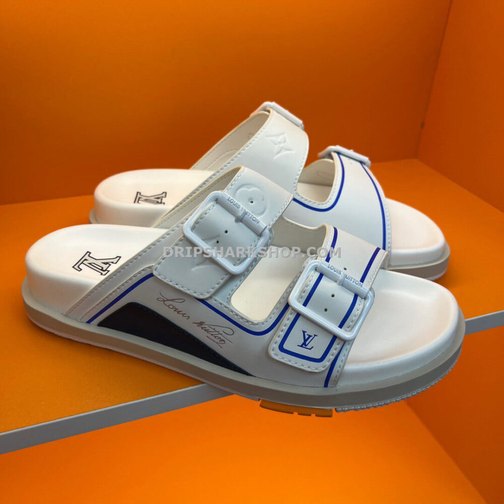 a309e150 Sandalias Louis Vuitton - Blanco