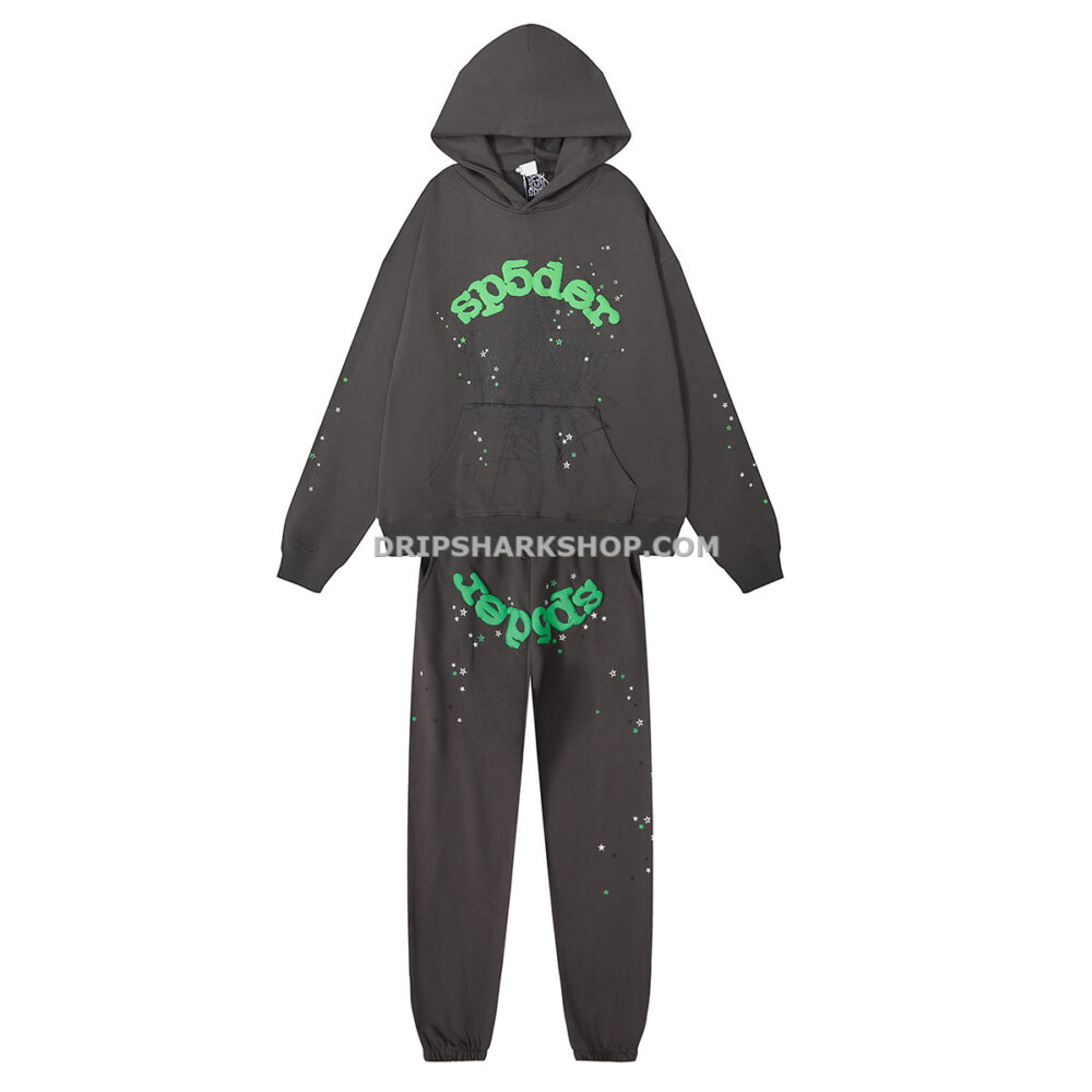 Sp5der Tracksuit - Gris