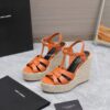 Tacones de mujer YSL - Naranja