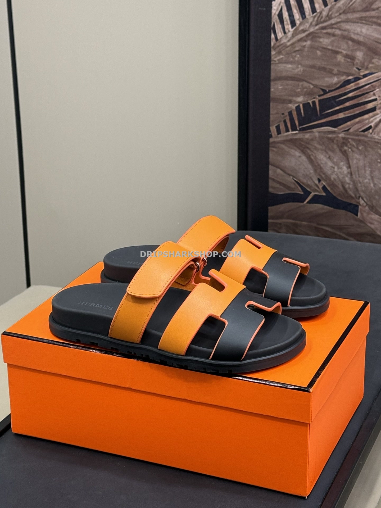 Sandalias Hermes - Naranja - Imagen 2