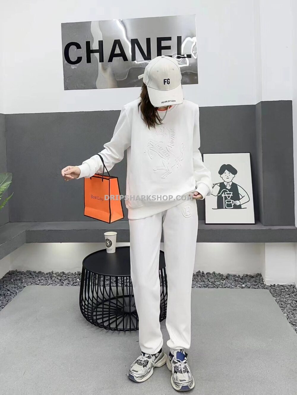 Chandal Hermes - Blanco