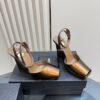 Tacones de mujer YSL - Bronce