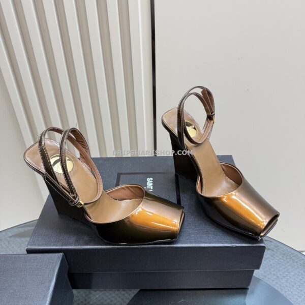 Tacones de mujer YSL - Bronce