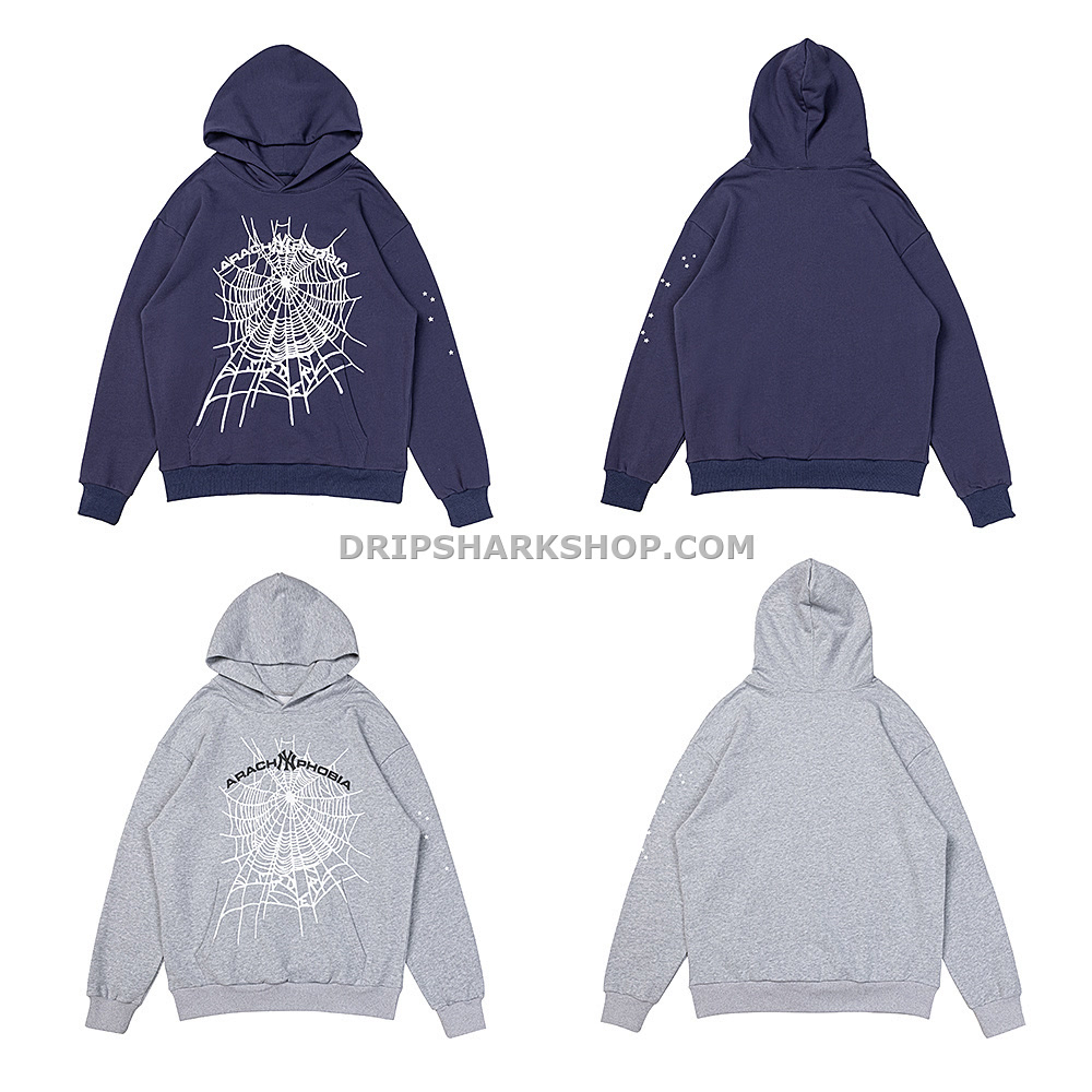 SP5DER Hoodie - Gris
