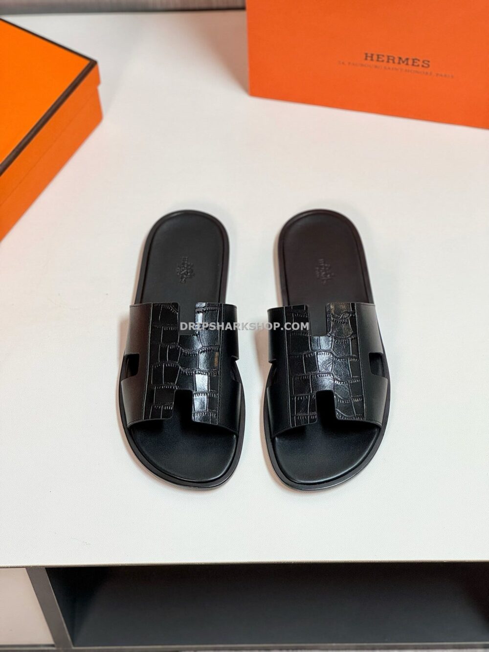 Sandalias Hermes - Negro