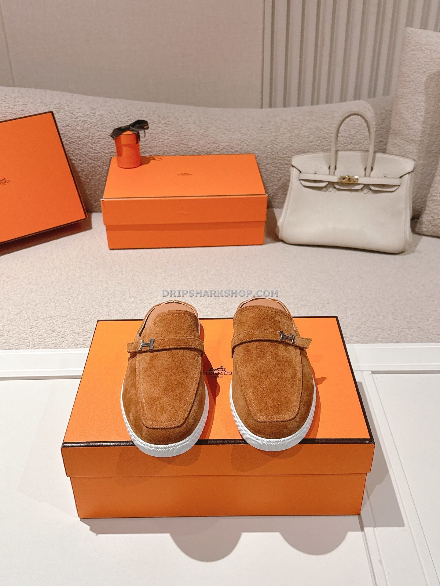 Sandalias Hermes - Marrón - Imagen 2