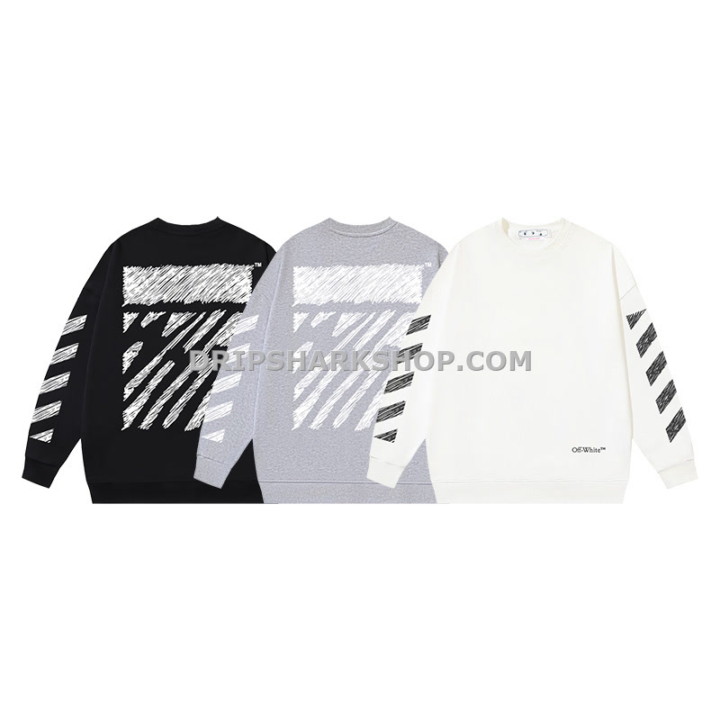 ab99e55a-2 OFF WHITE Hoodie - Blanco