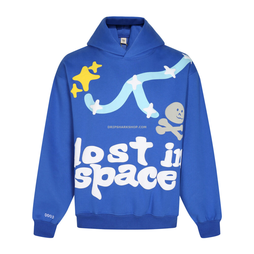 BROKEN PLANET Hoodie - Azul