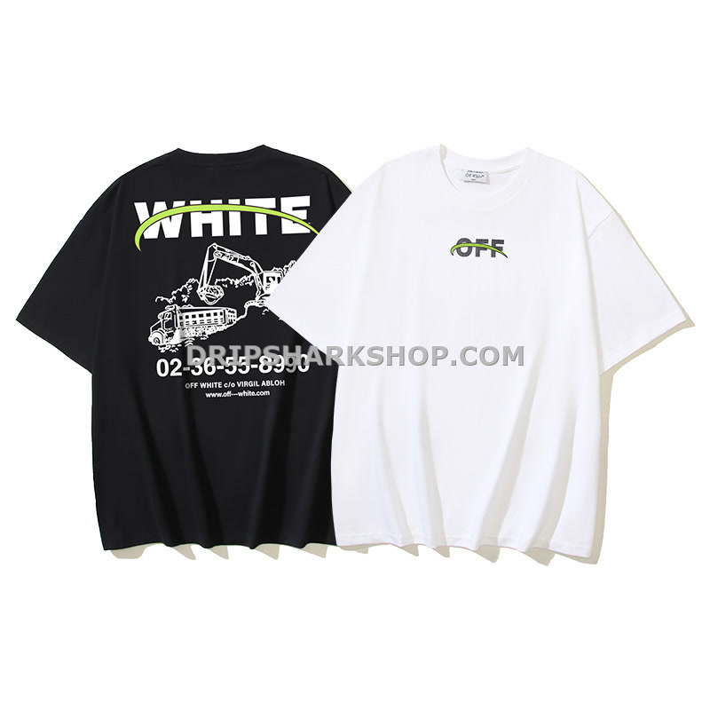 ad2500de-1 OFF WHITE T-shirt - Blanco