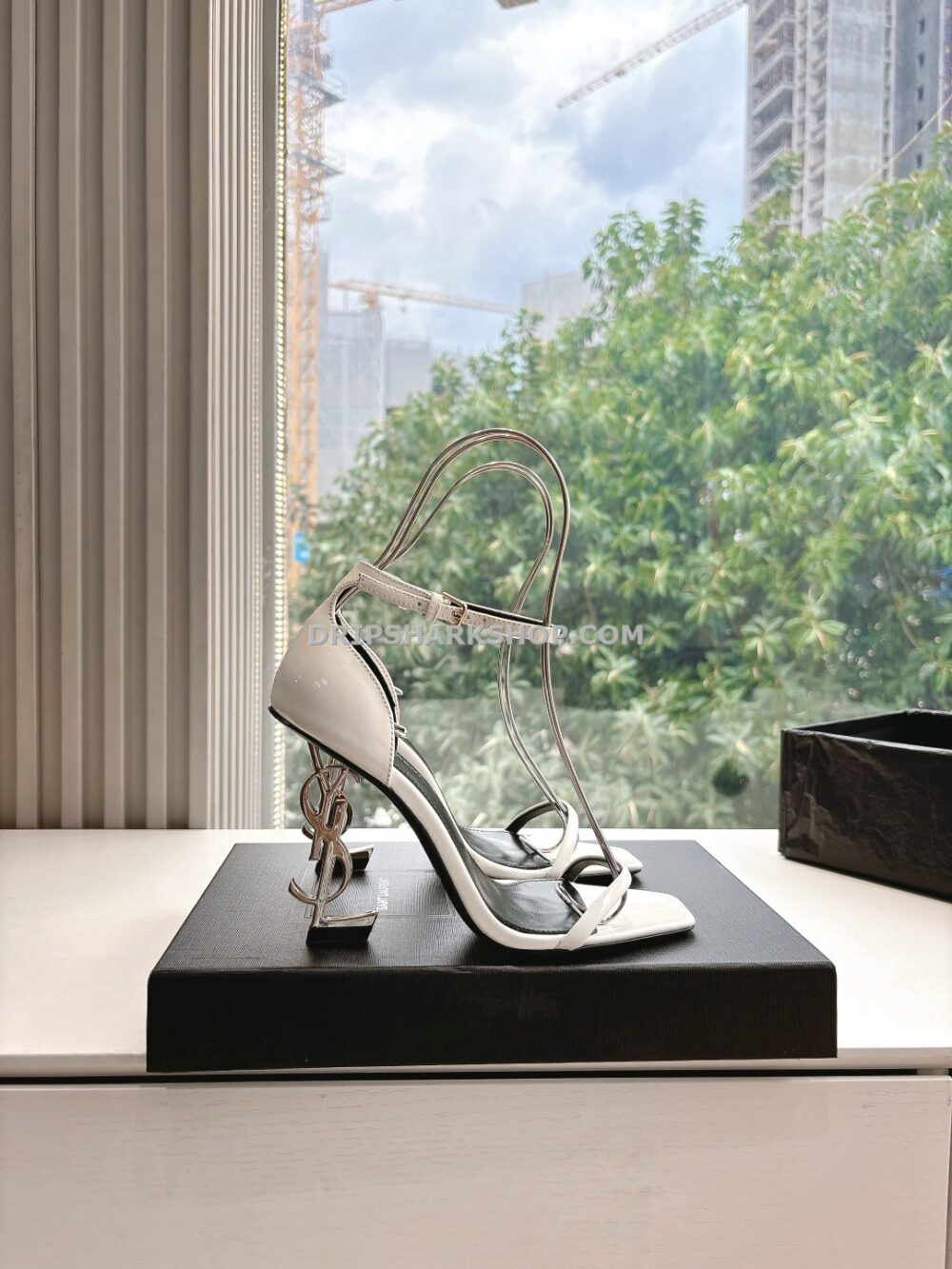 Tacones de mujer YSL - Blanco