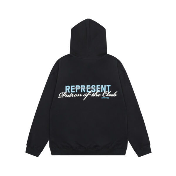 REPRESENT Hoodie - Negro