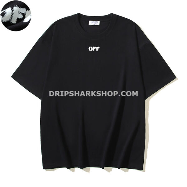 ae8211c2 OFF WHITE T-shirt - Negro
