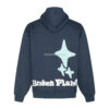 BROKEN PLANET Hoodie - Azul
