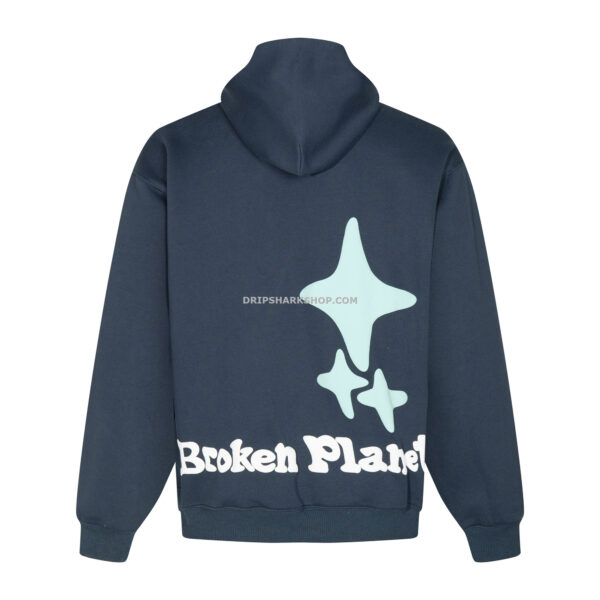 BROKEN PLANET Hoodie - Azul