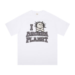 Camiseta BROKEN PLANET - Blanco