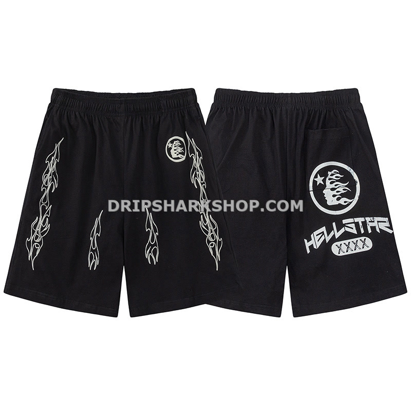Trapstar Shorts - Negro