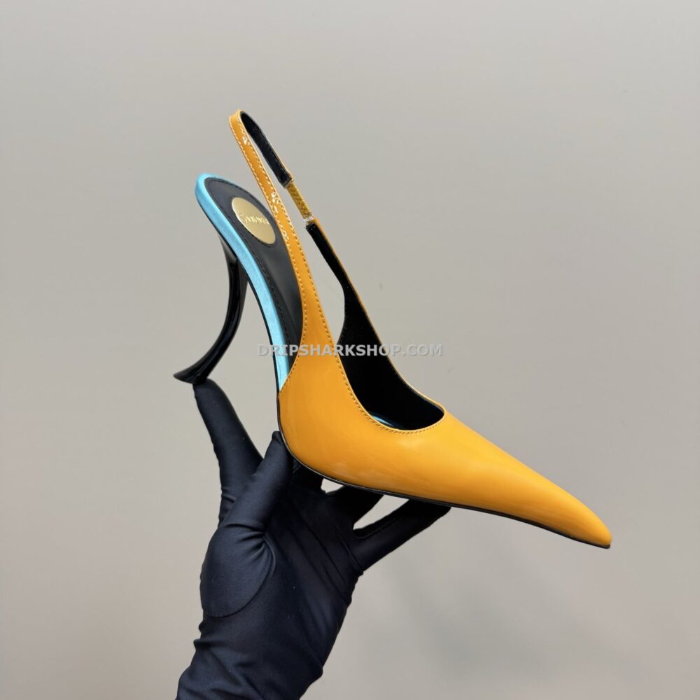 Tacones de mujer YSL - Amarillo