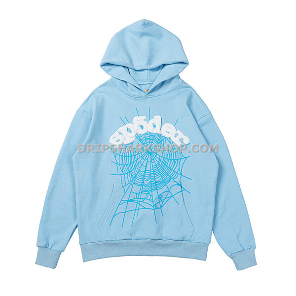SP5DER Hoodie - Azul