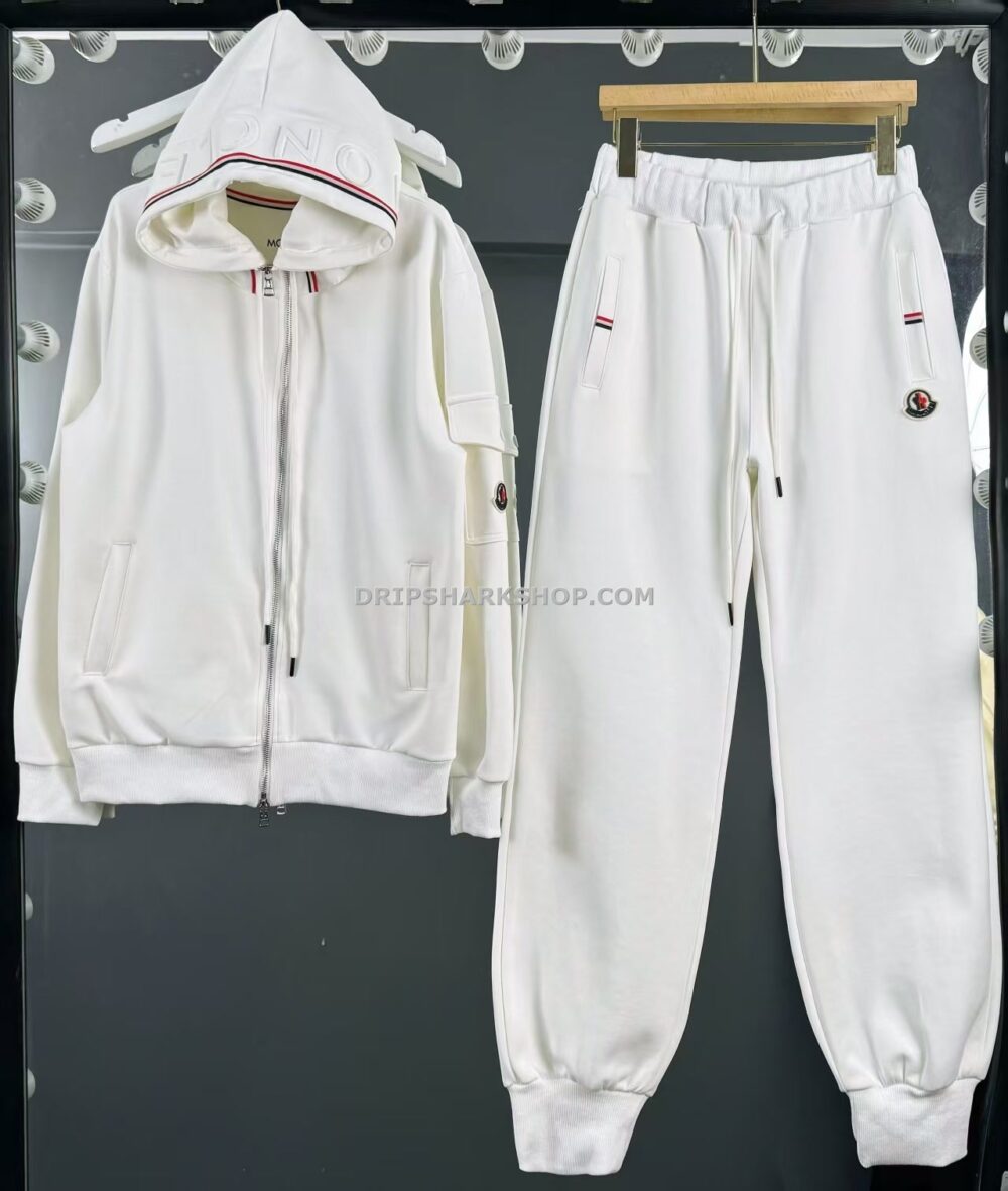 Chandal Moncler - Blanco