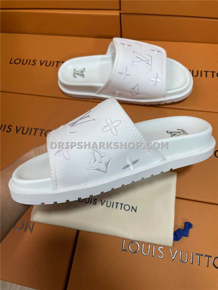 b624ff17 Sandalias Louis Vuitton - Blanco