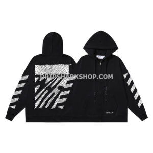 OFF WHITE Hoodie - Negro