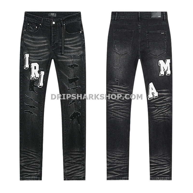 b78f41e1 AMIRI JEANS - Negro
