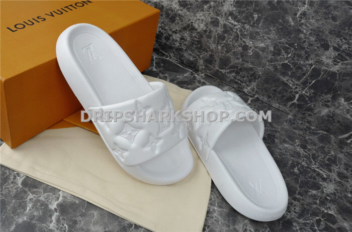 b7dcee83 Sandalias Louis Vuitton - Blanco