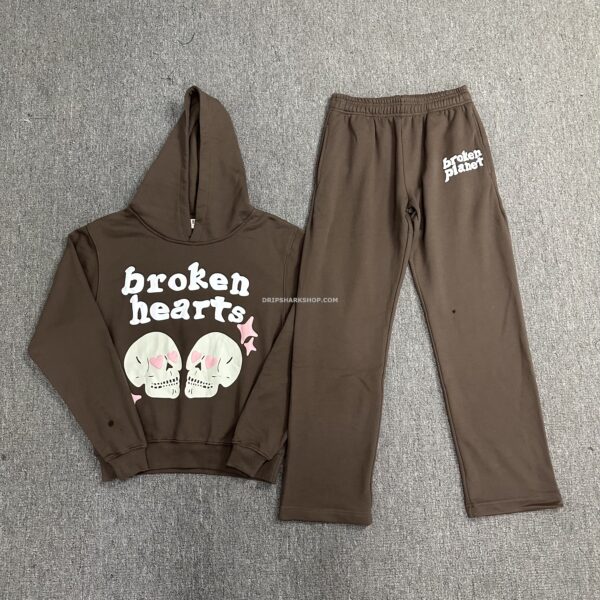 BROKEN PLANET Hoodie - Marrón