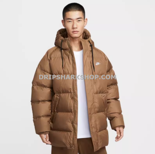 NIKE JACKET - Marrón