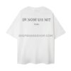 Camiseta IH NOM UH NIT - Blanco