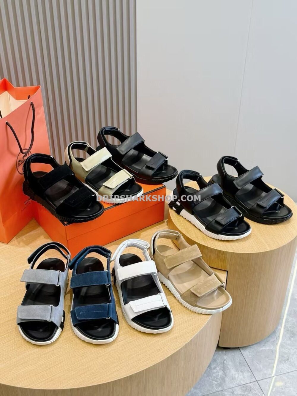 Sandalias Hermes - Azul