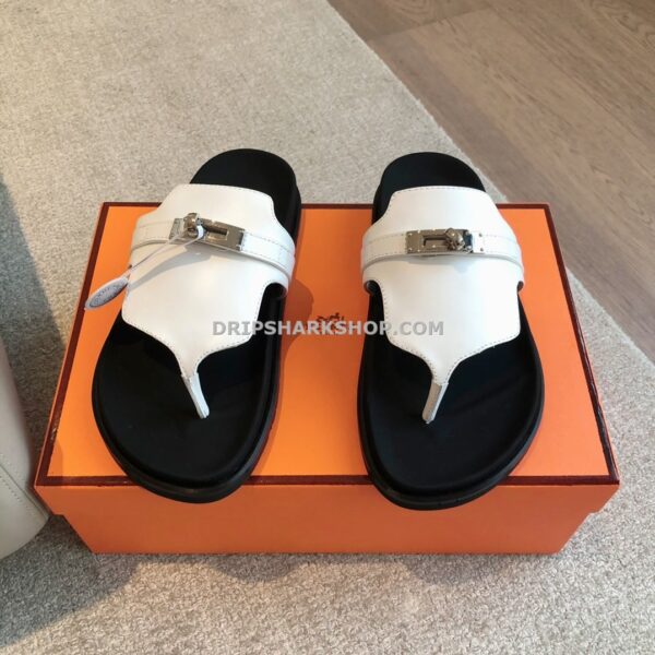Sandalias Hermes - Blanco