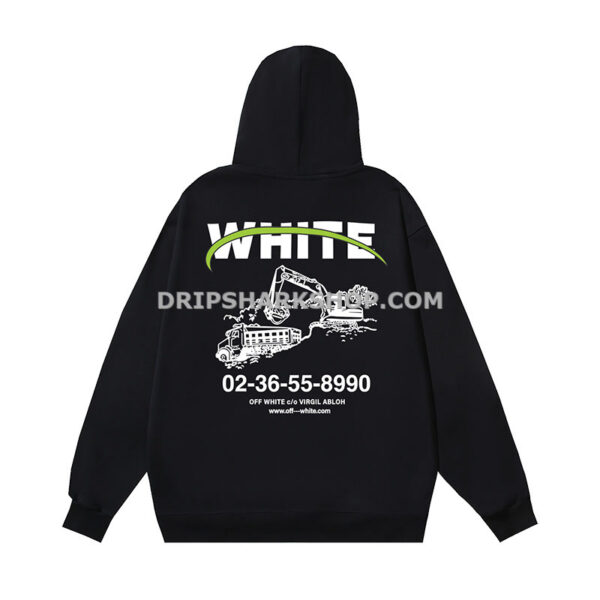 OFF WHITE Hoodie - Negro