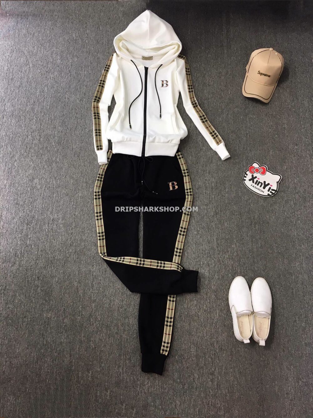 Chandal Burberry - Blanco