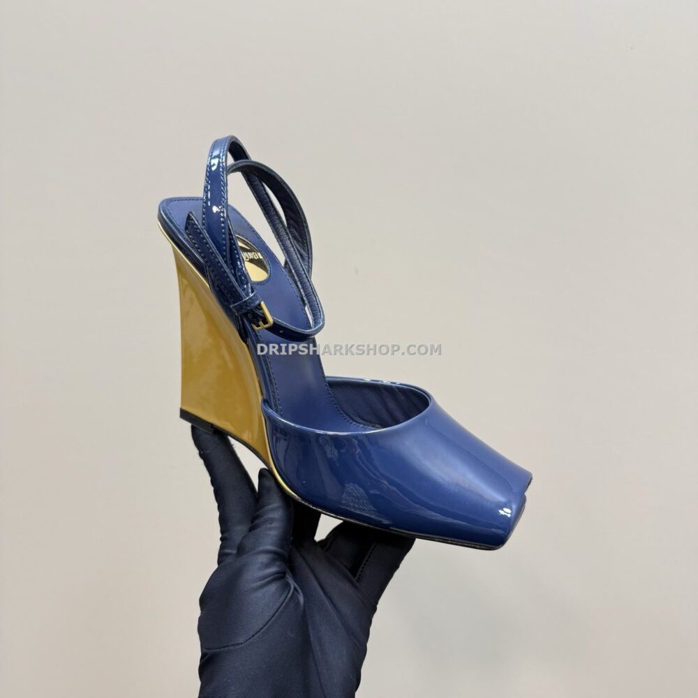 Tacones de mujer YSL - Azul