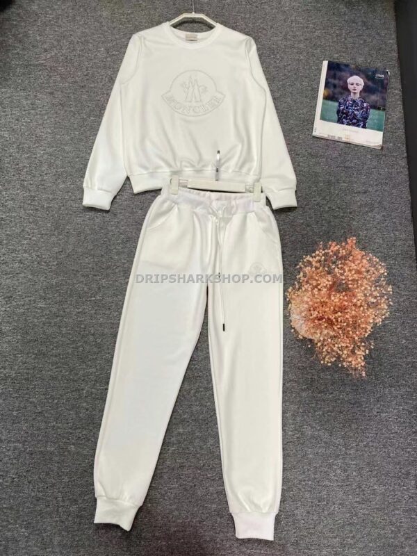 Chandal Moncler - Blanco