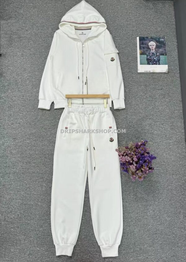 Chandal Moncler - Blanco