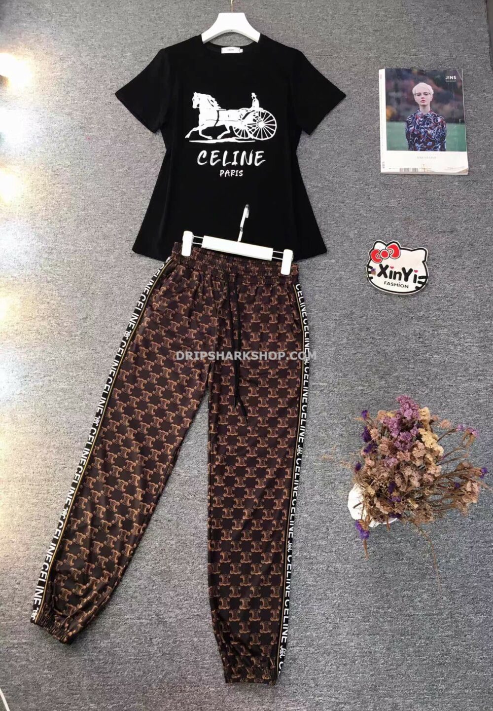 Chandal Celine - Marrón