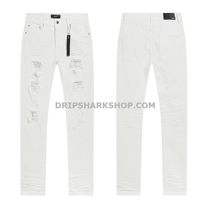 c3d5ad24 AMIRI JEANS - Blanco