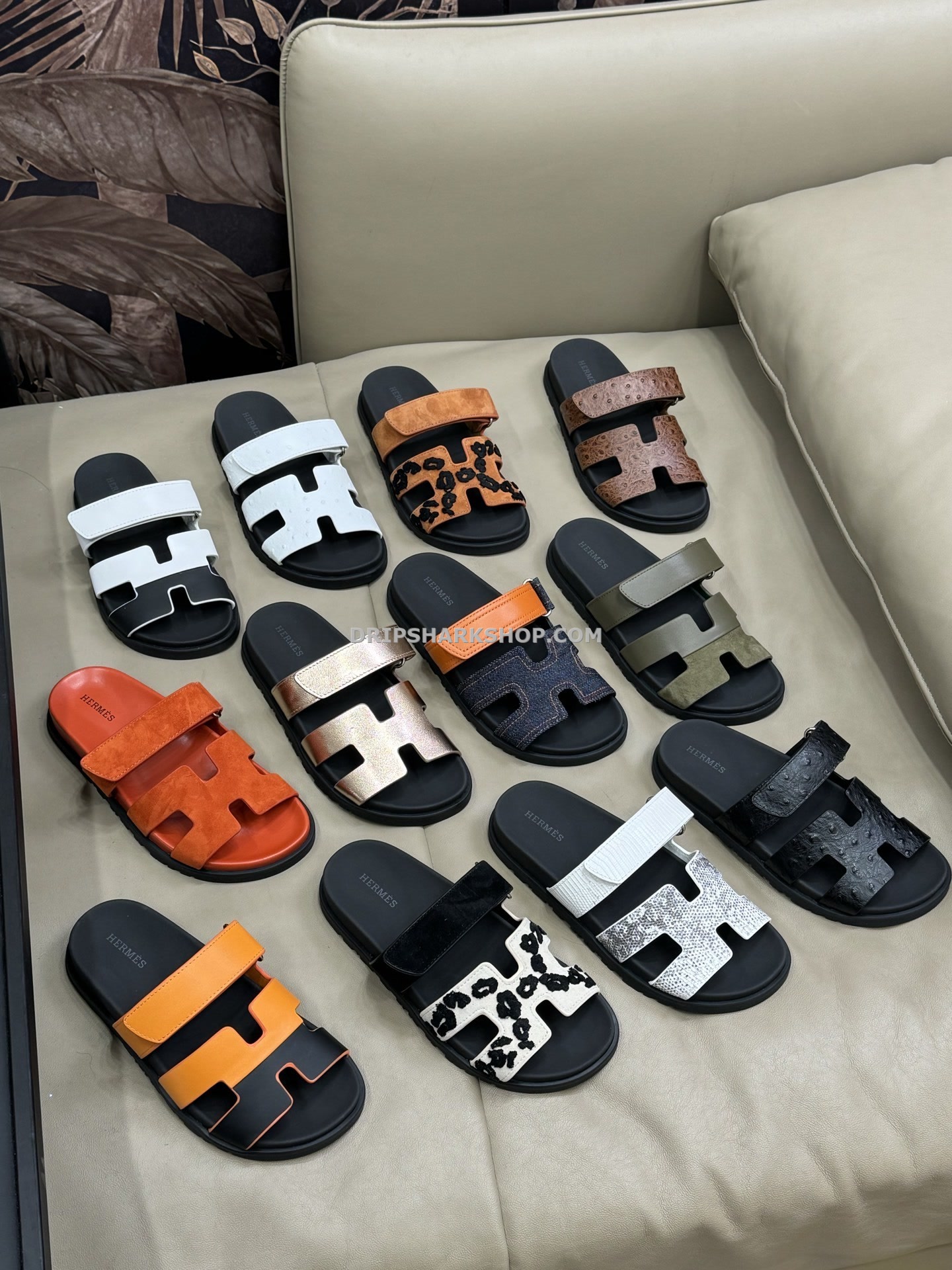 Sandalias Hermes - Negro