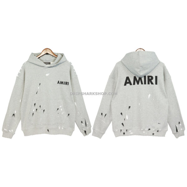 AMIRI HOODIE - Gris