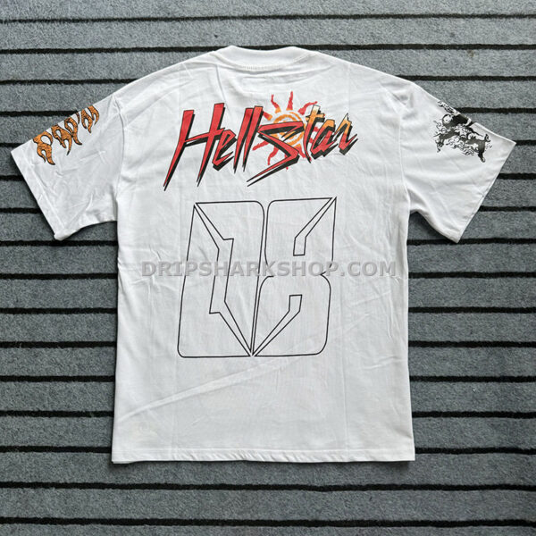 Camiseta Hellstar - Blanco