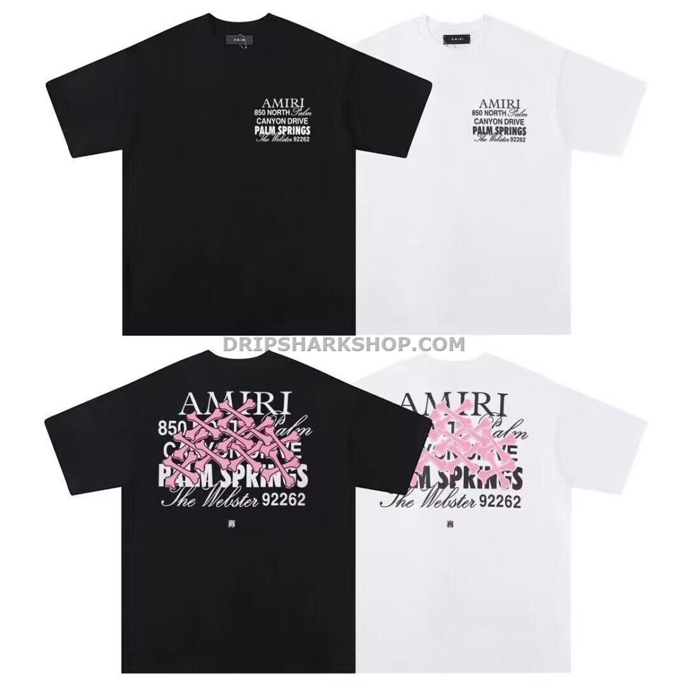 AMIRI T-SHIRT - Blanco