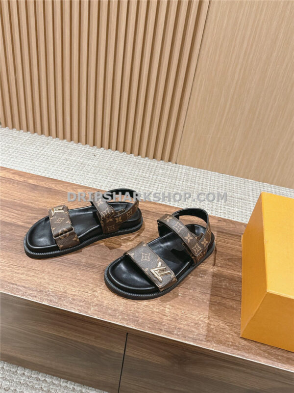 Sandalias Louis Vuitton - Marrón