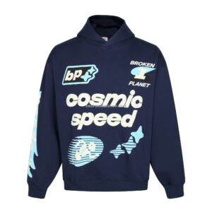 BROKEN PLANET Hoodie - Azul