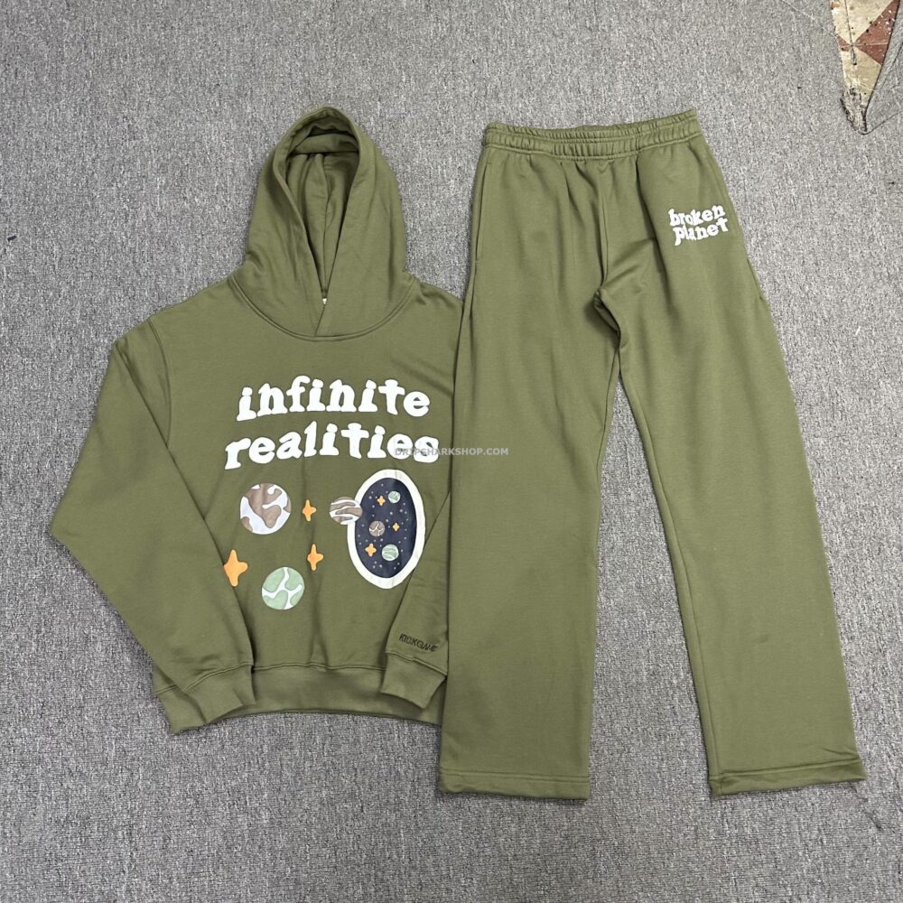 BROKEN PLANET Tracksuit - Verde