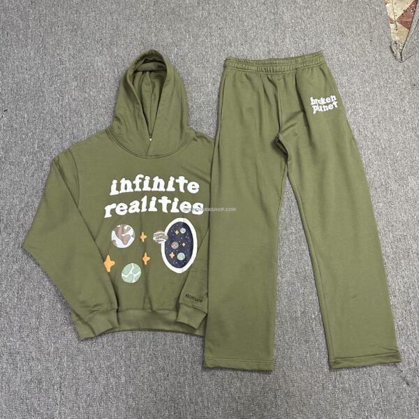 c864138d BROKEN PLANET Tracksuit - Verde