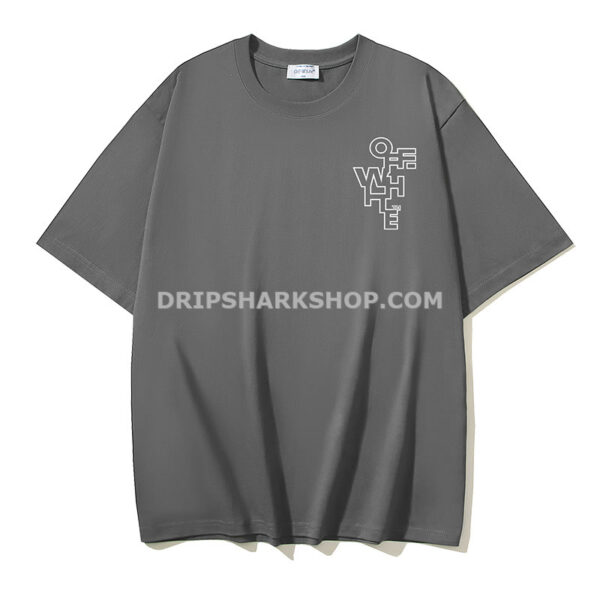 OFF WHITE T-shirt - Gris
