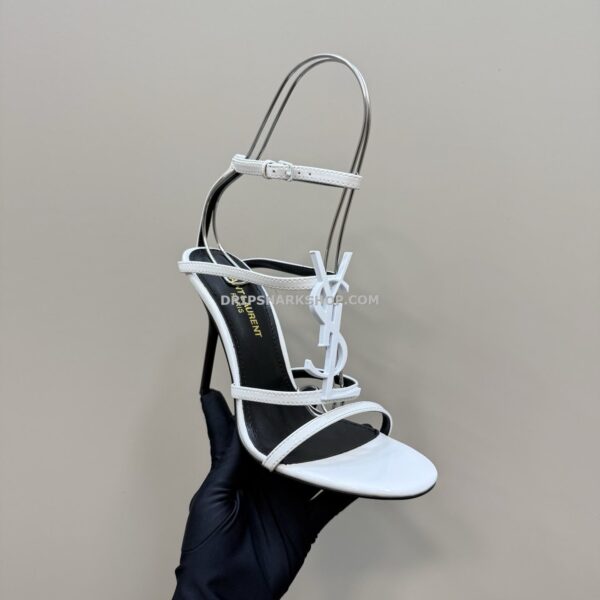 Tacones de mujer YSL - Blanco